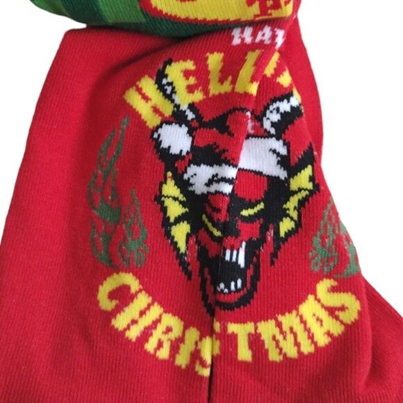 Stranger Things And Eggo Waffles 3 Pairs Crew Socks Bundle NWT - Picture 9 of 12